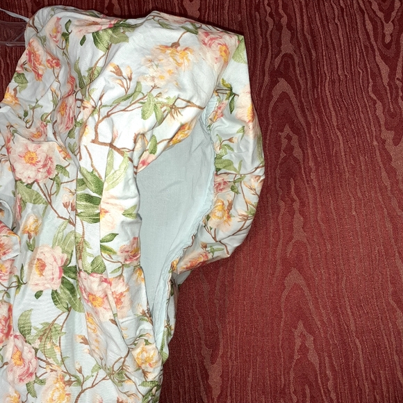 SOCIETY SOCIAL Croft & Barrow THE CHARLOTTE DRESS Maxi Floral Pockets Women's 12 - Picture 6 of 16